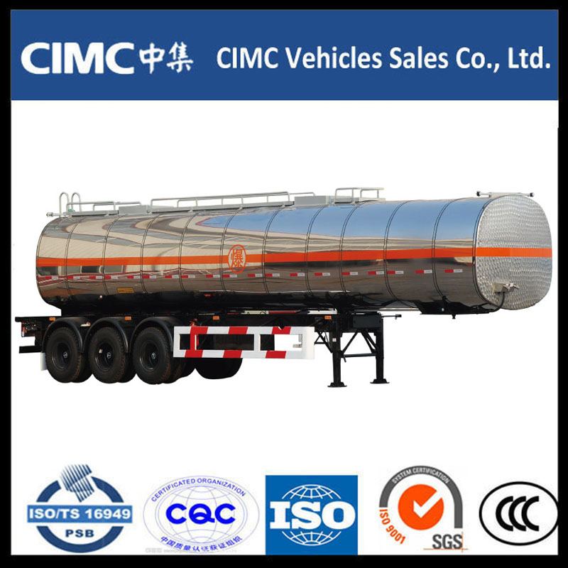 Hot Sale CIMC Fuel Tank Semi Trailer